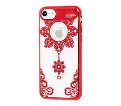 Чохол Beckberg для iPhone 7/8 Monsoon соняшник червоний