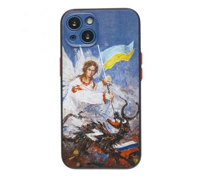 Чохол для iPhone 13 WAVE Ukraine Shadow Matte occupiers away