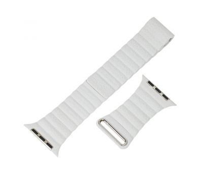 Ремінець для Apple Watch Leather Loop 42mm / 44mm білий 3066883