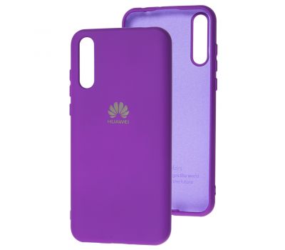 Чохол для Huawei P Smart S / Y8p Silicone Full фіолетовий / purple