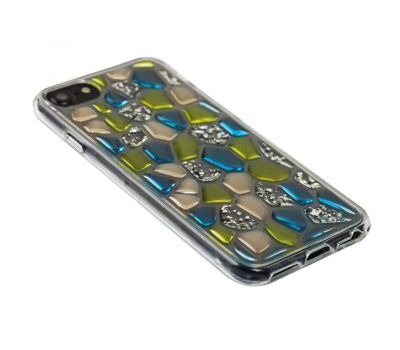 Чохол для iPhone 6 / 7 / 8 Colour stones жовтий 3069319