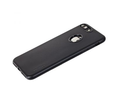 Чохол для iPhone 7 Plus / 8 Plus Rock з Логотипом soft матовий чорний 3070104
