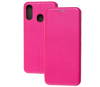 Чохол книжка Premium для Samsung Galaxy A20/A30 рожевий