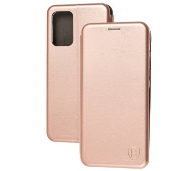 Чохол книжка Premium для Samsung Galaxy A52 рожево-золотистий