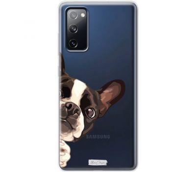 Чохол для Samsung Galaxy S20 FE (G780) MixCase собачки французький бульдог