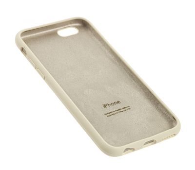 Чохол для iPhone 6 / 6s Silicone Full бежевий / antique white 3074106