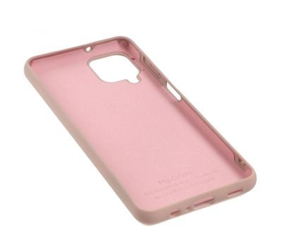 Чохол для Samsung Galaxy A12 (A125) Silicone Full рожевий / pink sand 3074786