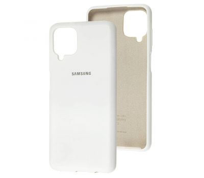 Чохол для Samsung Galaxy A12 (A125) Silicone Full білий