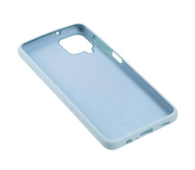 Чохол для Samsung Galaxy A12 (A125) Silicone Full блакитний / lilac blue 3074767