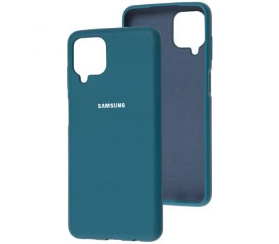Чохол для Samsung Galaxy A12 (A125) Silicone Full синій / cosmos blue