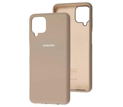 Чохол для Samsung Galaxy A12 (A125) Silicone Full сірий / lavender