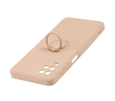 Чохол для Samsung Galaxy A12 (A125) WAVE Color Ring рожевий / pink sand 3074896