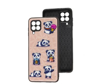 Чохол для Samsung Galaxy A22/M22/M32 Wave Majesty baby panda/light pink
