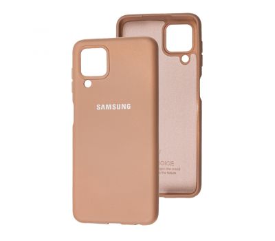 Чохол для Samsung Galaxy A22 (A225) Silicone Full пудра