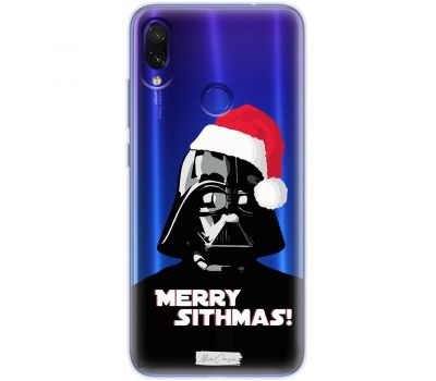 Чохол для Xiaomi Redmi Note 7 MixСase новий рік merry sithmas