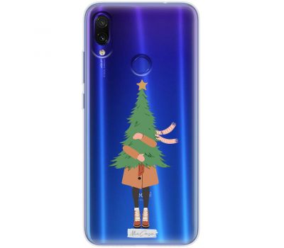 Чохол для Xiaomi Redmi Note 7 MixСase новий рік з ялинкою