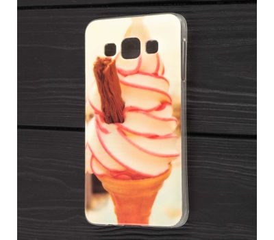 Чохол для Samsung Galaxy A3 (A300) силіконовий морозиво