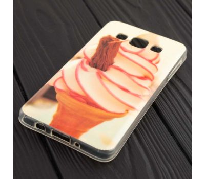 Чохол для Samsung Galaxy A3 (A300) силіконовий морозиво 308192