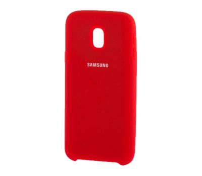 Чохол для Samsung Galaxy J5 2017 (J530) Silicone case червоний