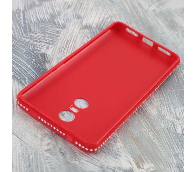 Чохол для Xiaomi Redmi 4x / Note 4 Magic Girl червоний "квіти" 308776
