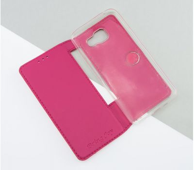Чохол книжка Samsung Galaxy A3 (A300) Bring Joy рожевий 308947