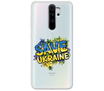 Чохол для Xiaomi Redmi Note 8 Pro MixCase патріотичні save ukraine