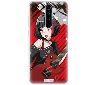 Чохол з аніме для Xiaomi Redmi Note 8 Pro MixCase дівчинка з гітарою