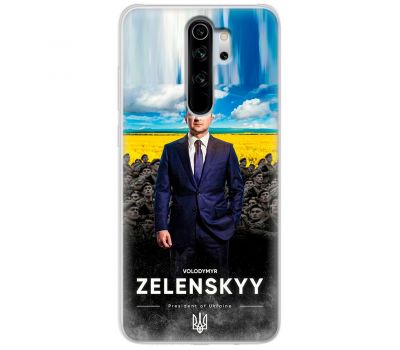 Чохол для Xiaomi Redmi Note 8 Pro MixCase патріотичні president of Ukraine
