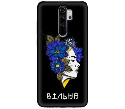 Чохол для Xiaomi Redmi Note 8 Pro MixCase патріотичні вільна українка