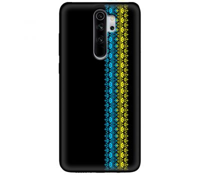 Чохол для Xiaomi Redmi Note 8 Pro MixCase патріотичні синє-жовтий колір вишиванки