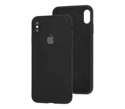 Чохол для iPhone X / Xs Silicone Full чорний