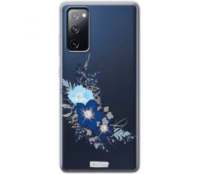 Чохол для Samsung Galaxy S20 FE (G780) MixCase зі стразами квіти