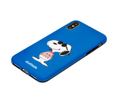 Чохол для iPhone Xs Max ArtStudio Little Friends Snoopy синій 3086310