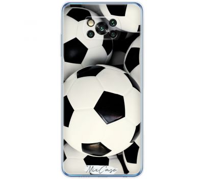 Чохол для Xiaomi Poco X3 / X3 Pro Mixcase футбол дизайн 2