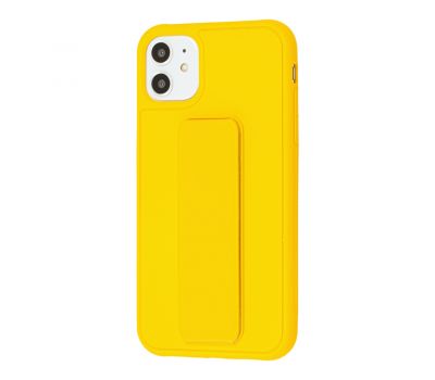 Чохол для iPhone 11 Bracket yellow
