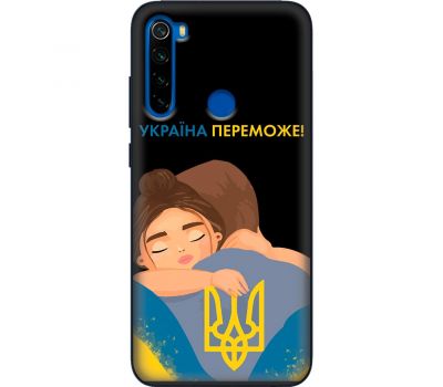 Чохол для Xiaomi Redmi Note 8T MixCase патріотичні Україна переможе