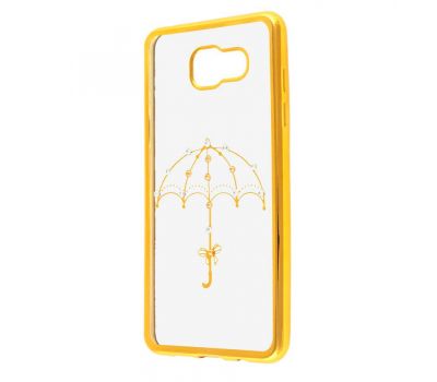 Чохол для Samsung Galaxy A5 2016 (A510) Kingxbar золотистий парасольку