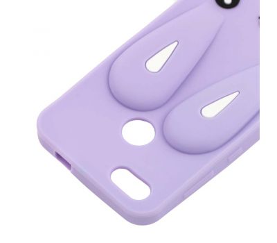 3D чохол для Huawei Y5 2018 фіолетовий заєць 309785