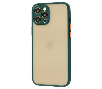 Чохол для iPhone 12 Pro Max LikGus Totu camera protect оливковий