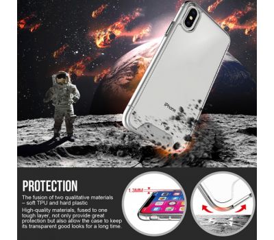 Чохол для iPhone Xs Max Space case прозорий 3090505