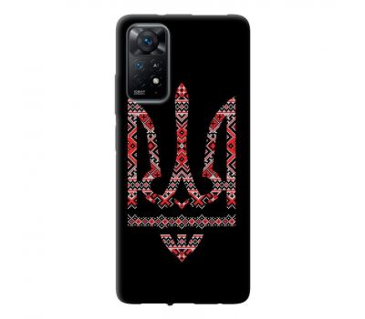 Чохол для Xiaomi Redmi Note 11 / 11s MixCase патріотичний Герб вишиванка