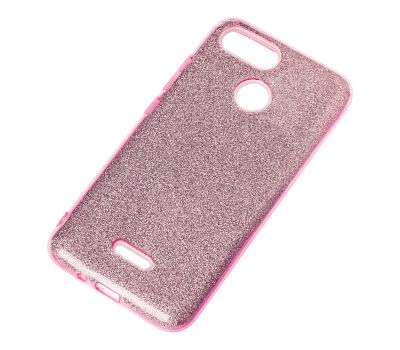 Чохол для Xiaomi Redmi 6 Shining Glitter з блискітками рожевий 3094652