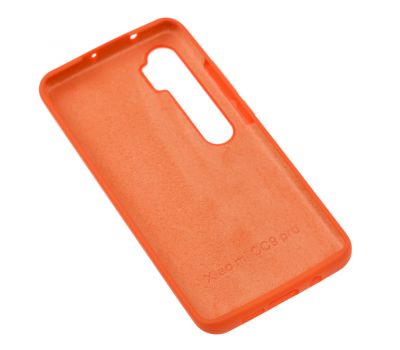 Чохол для Xiaomi  Mi Note 10 / Mi Note 10 Pro Silicone Full помаранчевий 3094283