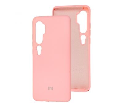 Чохол для Xiaomi Mi Note 10 / Mi Note 10 Pro Silicone Full персиковий