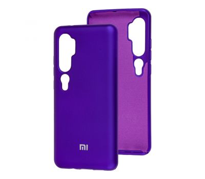Чохол для Xiaomi  Mi Note 10 / Mi Note 10 Pro Silicone Full ультра фіолетовий