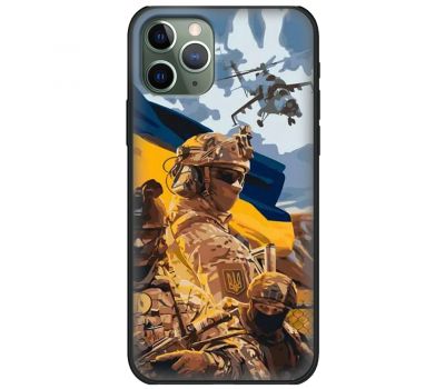Чохол для iPhone 11 Pro MixCase патріотичні бійці України