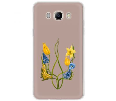 Чохол для Samsung Galaxy J7 2016 (J710) MixCase патріотичні квіти у формі г