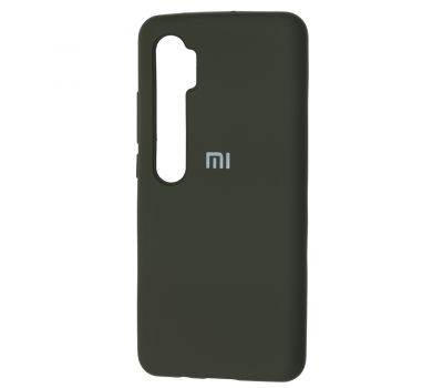 Чохол для Xiaomi  Mi Note 10 / Mi Note 10 Pro Silicone Full оливковий