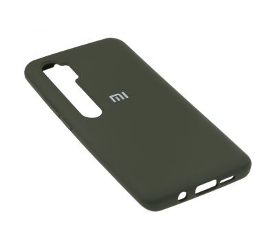 Чохол для Xiaomi  Mi Note 10 / Mi Note 10 Pro Silicone Full оливковий 3094279