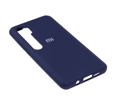 Чохол для Xiaomi  Mi Note 10 / Mi Note 10 Pro Silicone Full темно-синій 3094306